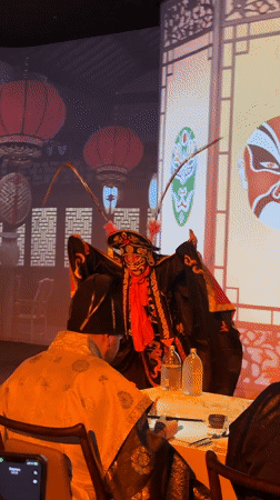 Immersive Chinese opera dinner experience in Shanghai