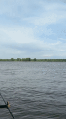 Morning fishing documented on Russian waterway near Noviy