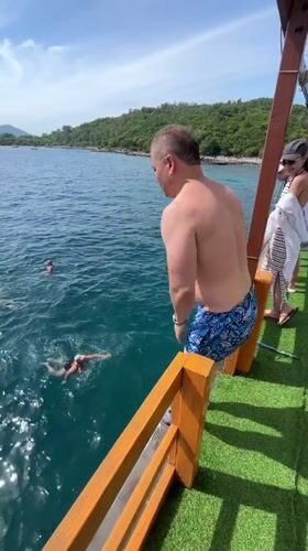 Nha Trang bay scenes: water, deck views, and open sky