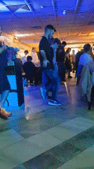 Evening social gathering with dancing and drinks in Sofia