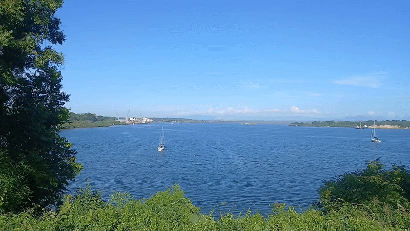 Clear morning views captured of Tanga Bay, Tanzania