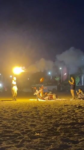 Summer evening in Alanya, from sundown to beach nightlife