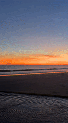 Sunset beach scene captured on video in North Kuta
