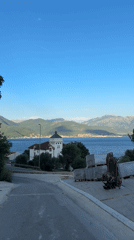 Quiet afternoon moments captured in Bijela, Montenegro residential area