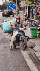 Morning street life documented in Viet Hung Ward, Vietnam