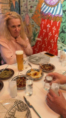 Friends share drinks at Turkish restaurant in Şişli