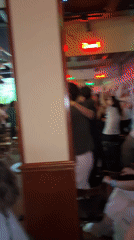 Barcelona nightlife scene captured across multiple venues Thursday evening