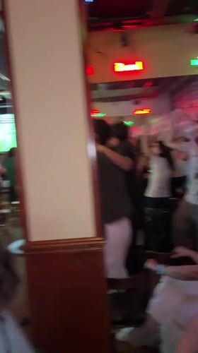 Barcelona nightlife scene captured across multiple venues Thursday evening
