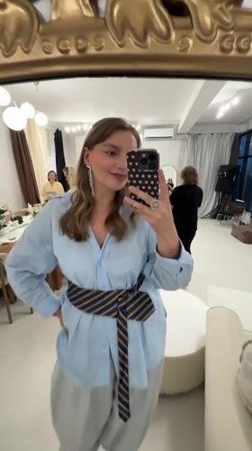 Mirror selfie session in an ornate gold-framed room, Izhevsk