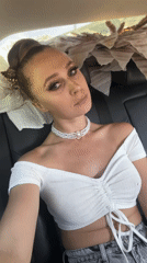 Car ride selfies and candid moments near Prijeradi, Montenegro