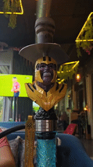 Thanos-themed hookah spotted at Sofia venue