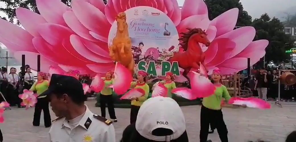 Cultural festival with traditional performances draws crowds in Sa Pa