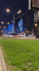 Moscow evening street scenes captured by witnesses