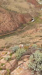 On the hillsides above Naryn City, Kyrgyzstan