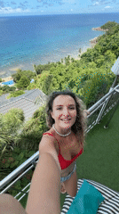 Relaxing at a Ko Tao resort with ocean views
