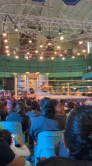 Late-night wrestling matches draw crowds at Arena Puebla