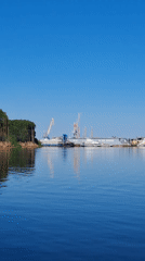 Cruise ships and cafe vibes along the Kama in Chaikovsky