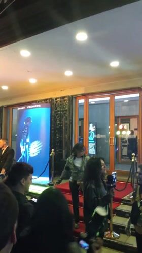 Movie premiere draws crowds to Providencia theater red carpet