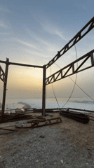 Witnesses document deteriorating coastal infrastructure near Gaza shoreline