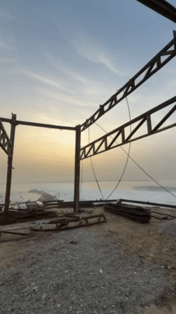 Witnesses document deteriorating coastal infrastructure near Gaza shoreline