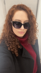 Red-haired woman spotted twice in Saint Petersburg locations