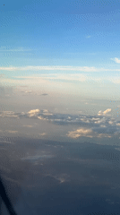 Passenger captures aerial views during flight over Thailand