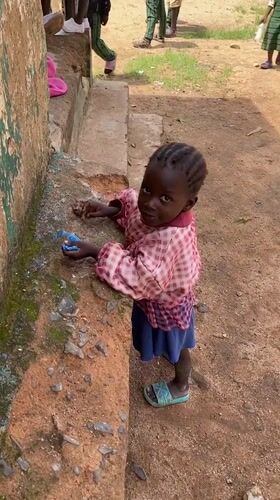 School children play and learn in Riyom, Nigeria