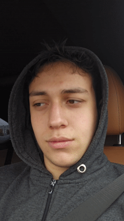 Two people observed in car in Yerevan, Armenia