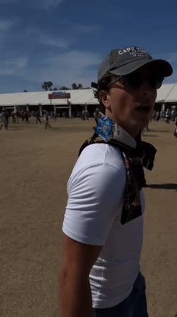 Crowds gather at outdoor music festival in Indio, California
