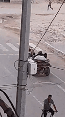 Daily life and destruction in Khan Yunis, late June evening
