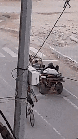 Daily life and destruction in Khan Yunis, late June evening