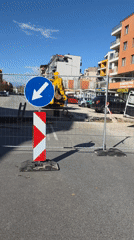 Morning street scenes documented across Blagoevgrad, Bulgaria
