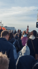 May 9th crowds and street scenes documented across Saint Petersburg