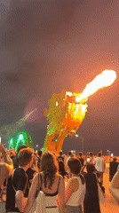 Dragon Bridge draws crowds for fire-breathing show in Đà Nẵng