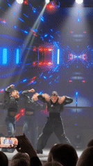 Dance performances featuring multiple groups held in Krasnoyarsk theater