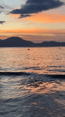 Sunset beach evening in Đà Nẵng with drinks and relaxation