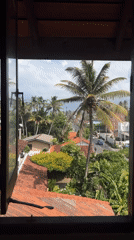Early morning coastal observations documented at Sri Lankan seaside property
