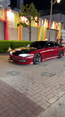 Modified Nissan Silvia spotted on Osaka street