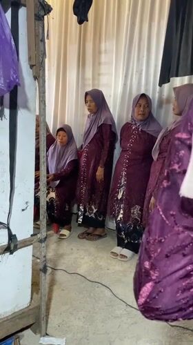 Traditional wedding celebration documented in Pulokulon, Indonesia