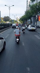 Nha Trang beach and streets on a busy June morning
