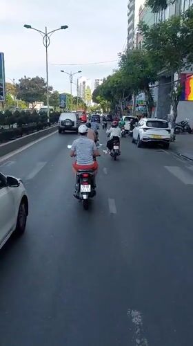 Nha Trang beach and streets on a busy June morning