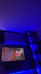 Home entertainment setup documented in Lokoja, Nigeria