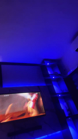 Home entertainment setup documented in Lokoja, Nigeria