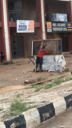Daily street life documented in Gura Top, Nigeria commercial district