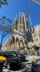 Witnesses capture ongoing Sagrada Familia construction in Barcelona