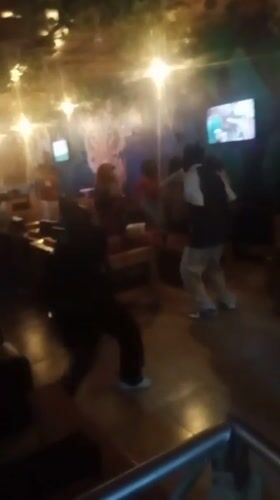 Nightlife gathering captured at jungle-themed bar in Jos, Nigeria