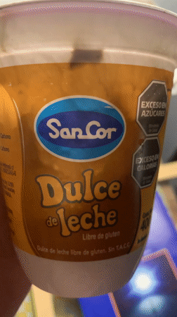 Buenos Aires resident spotted with dulce de leche and spiritual book