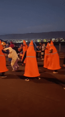 Toy Story-themed costume parade rolls through Arica streets