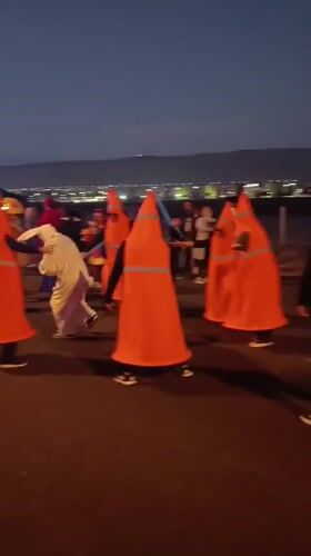 Toy Story-themed costume parade rolls through Arica streets
