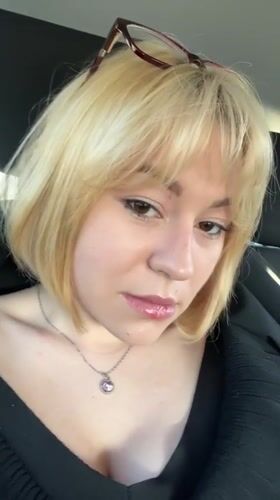 Young blonde woman recorded in Montenegro village